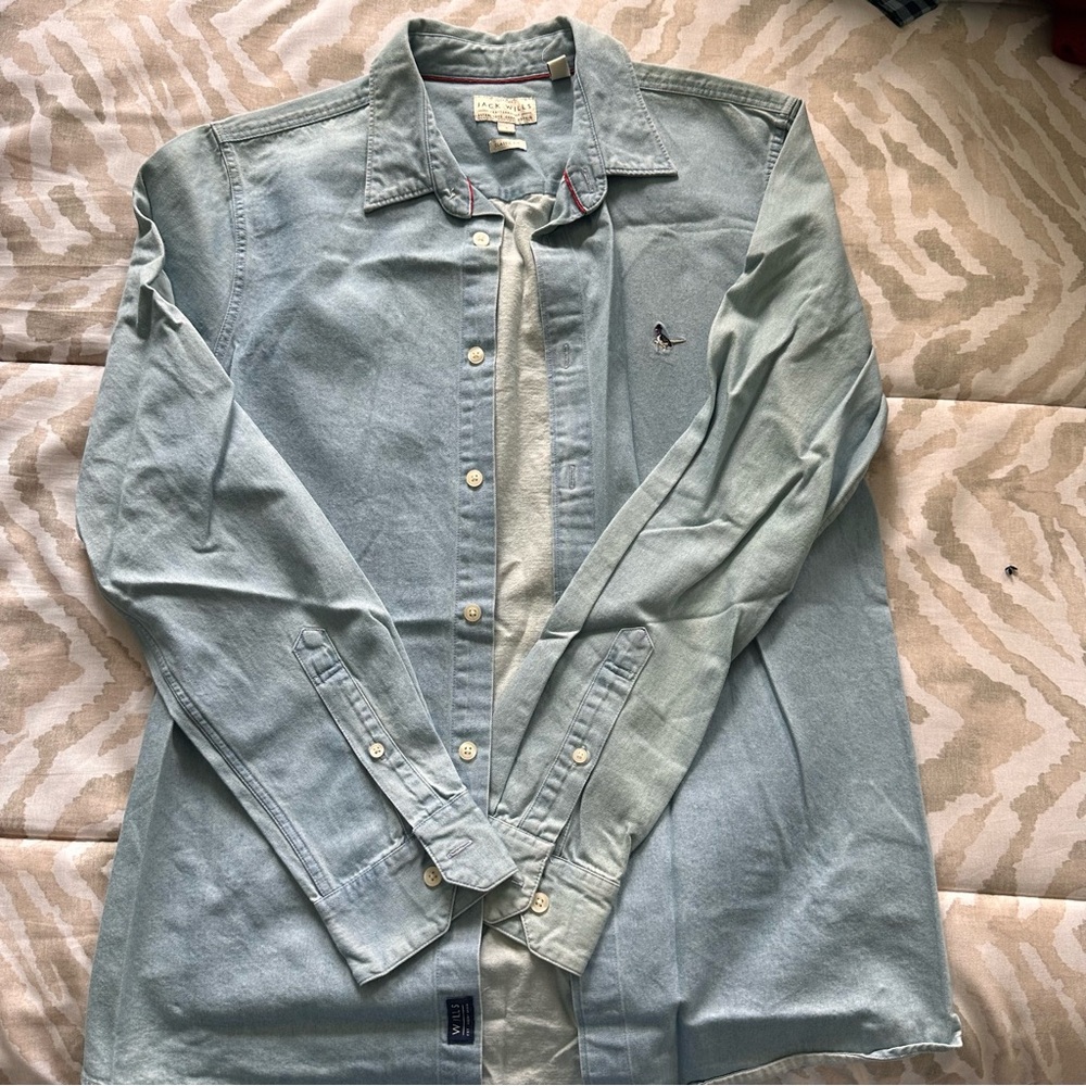 jack wills denim shirt